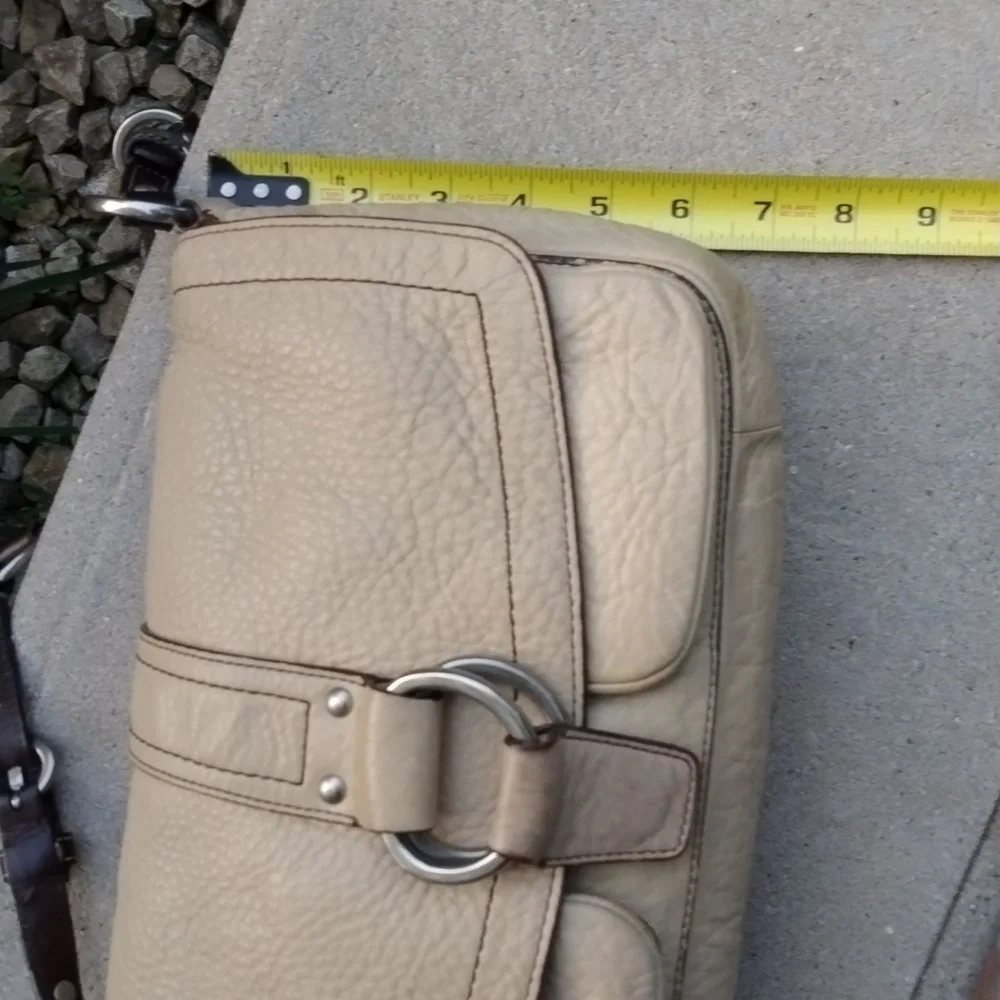 Coach Chelsea F10893 Pebbled Leather shoulder bag